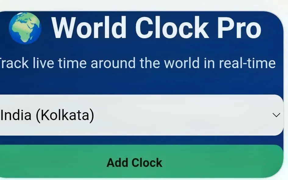 World Clock