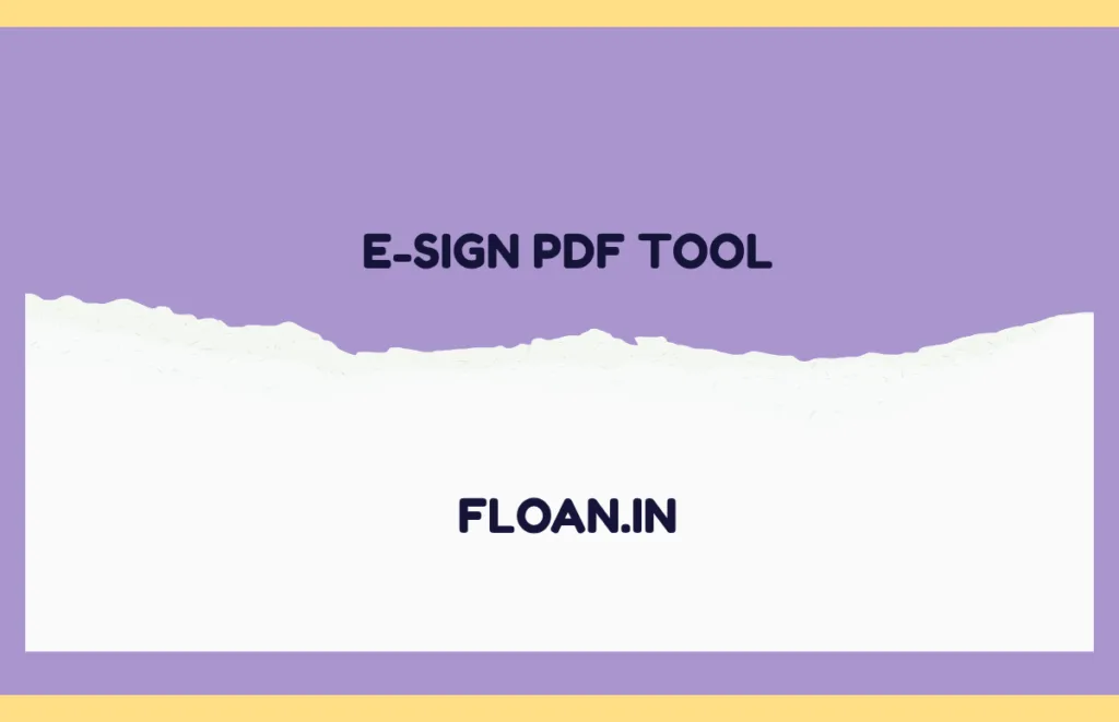 Free Online PDF E-Sign Tool