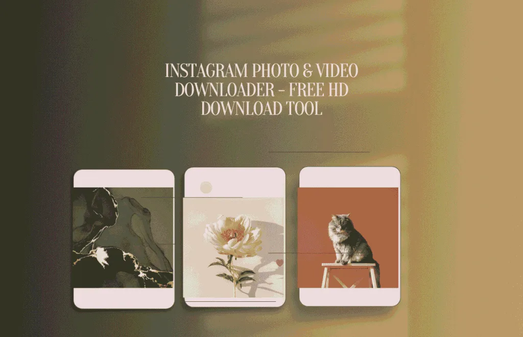 Instagram Photo & Video Downloader - Free HD Download Tool
