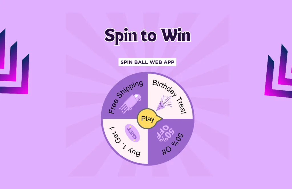 Spin Ball web app