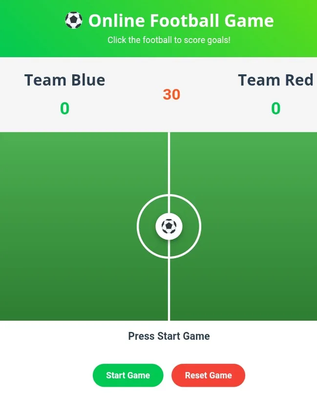 Online Football Game