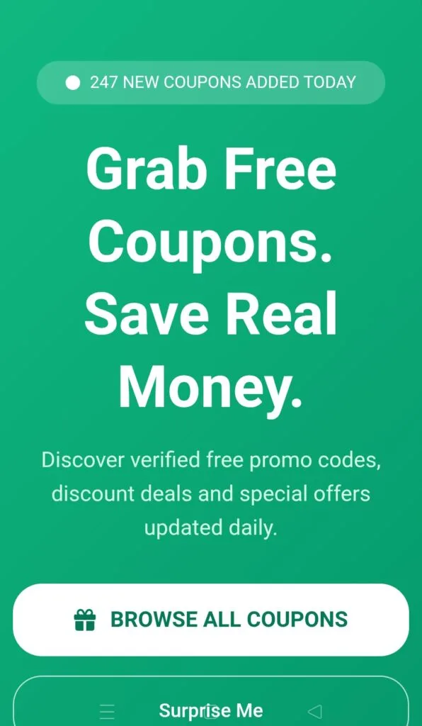 Grab Free Coupons
