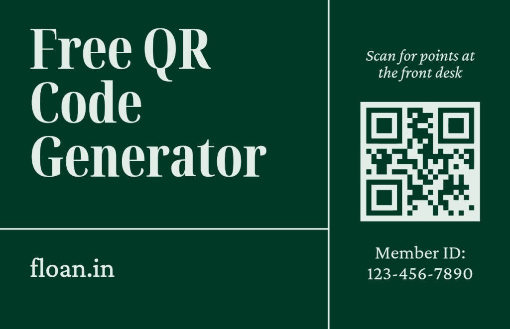 Free Online QR Code Generator Web Tool
