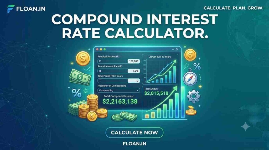 Compound Interest Rate Calculator