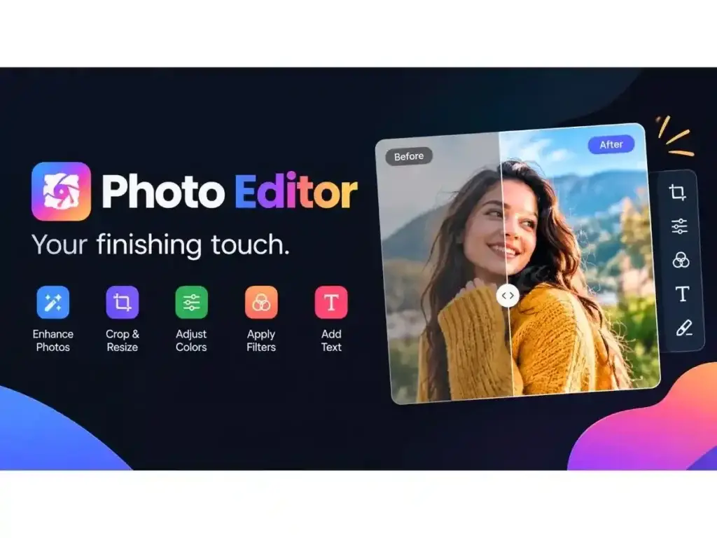 Photo Editor: Your finishing touch