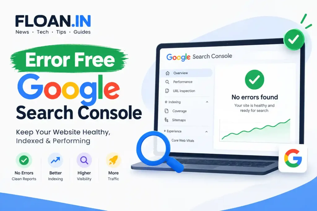 Error Free Google Search Console