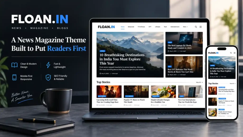 news magazine WordPress theme built to put readers first